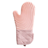 Thickened Silicone Gloves Household Microwave Oven Anti-Scald Insulation Glove, Pink, Light blue, Lake Blue